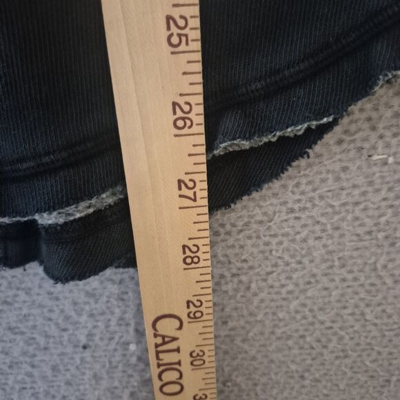 Free People Women's Cotton Long Sleeve V-Neck Westeros Distressed Sweatshirt M - Picture 6 of 7